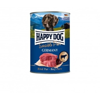 Happy Dog Sensible Pure Germany – Puszka dla psa, Wołowina 400 g
