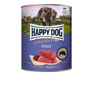 Happy Dog Sensible Pure Italy – mokra karma dla psa, bawół, puszka 800 g