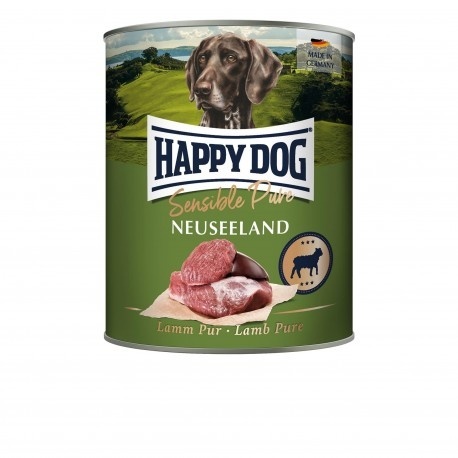 Happy Dog Sensible Pure Neuseeland – Puszka dla psa, Jagnięcina 800 g
