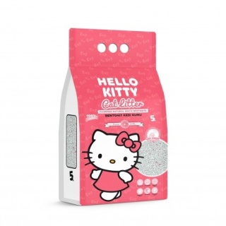 Hello Kitty – Żwirek Bentonitowy dla Kota Baby Powder 5L
