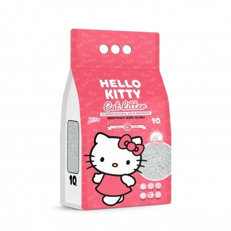 Hello Kitty – Żwirek Bentonitowy dla Kota Baby Powder 10 L