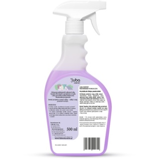 Luba Comfort Perfumowany Płyn do Szyb 500 ml Różowe Kwiaty & Amber – Krystaliczna Przejrzystość i Zmysłowy Blask