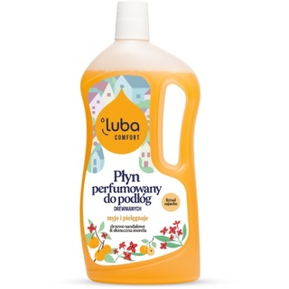 Luba Comfort Perfumowany Płyn do Podłóg Drewnianych 1L – Otul swoje drewno specjalistyczną pielęgnacją