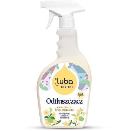 Luba Comfort Perfumowany Odtłuszczacz Uniwersalny 500 ml – Niezawodna siła czystości, która działa natychmiast!