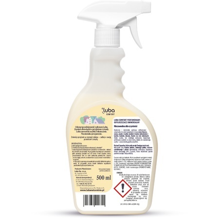Luba Comfort Perfumowany Odtłuszczacz Uniwersalny 500 ml – Niezawodna siła czystości, która działa natychmiast!