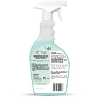 Luba Comfort Perfumowany Płyn do Szyb 500 ml Listki Cytryny & Niebieskie Kwiaty , Blask który zostaje z Tobą na dłużej