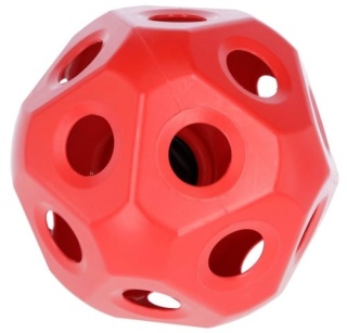 Piłka do zabawy dla konia HeuBoy Kerbl 40 cm – czerwony