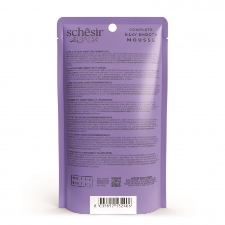 Schesir After Dark – Velvet Mousse Kurczak z Kaczką, 80 g, saszetka