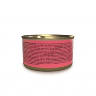 Schesir After Dark –Karma mokra dla kota - Filety z kurczaka w bulionie wołowym, 80 g, puszka
