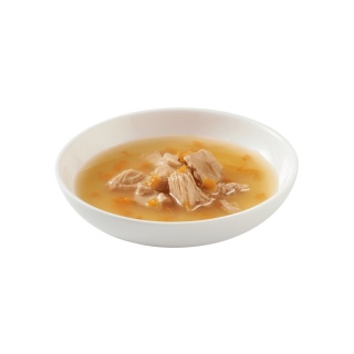 Schesir Soup – Zupa dla kota Łosoś z marchewką w bulionie 40 g