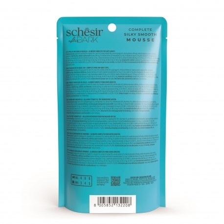 Schesir After Dark Velvet Mousse – Kurczak z jajkiem przepiórczym, 80 g, saszetka