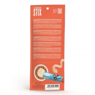 Schesir Stix – Kremowy przysmak dla kota Schesir Stix – Łosoś, 6x15 g (saszetki)