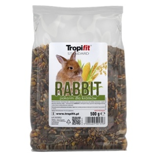 Tropifit Standard Rabbit 500 g – Codzienna karma dla królików z tymotką i lucerną