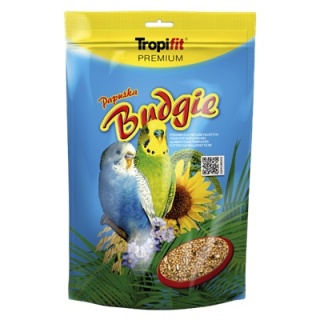 Tropifit Premium Budgie 700 g – Pełnowartościowa karma dla papużek falistych i małych papug