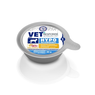 VET RESPONSE Veterinary Diet Hypoallergenic Cat 4 x 85 g – mokra karma weterynaryjna dla kota z indykiem