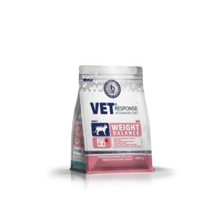VET RESPONSE Veterinary Diet Weight-Balance Cat 400 g – sucha karma weterynaryjna dla kota wspierająca redukcję wagi