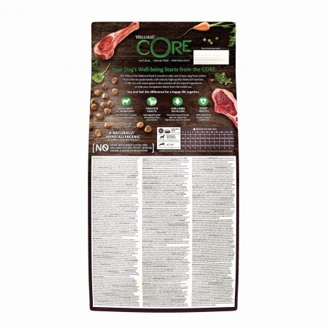 Wellness CORE Adult Lamb – sucha karma dla dorosłych psów, jagnięcina 1,8 kg