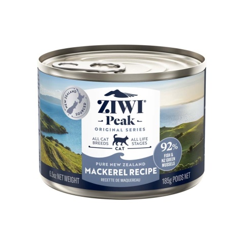 Ziwi Peak Mackerel Recipe – mokra karma dla kota z makrelą błękitną 185 g